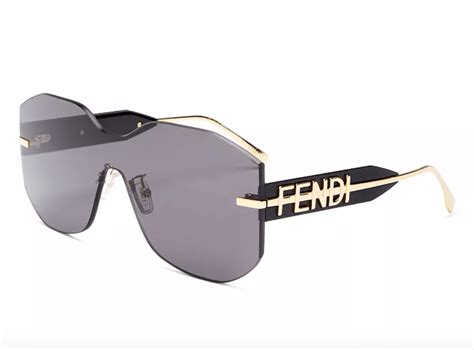 fendi unisex matte black & brown fashion sunglasses|fendi black sneakers women's.